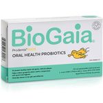 BioGaia Prodentis Apple | for Adults & Kids | Clinically Proven Dental Probiotics for Teeth and Gums | Promotes Good Oral Health & Gut Health Too | Oral Probiotics | 30 Apple-Flavored Lozenges