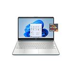 HP 15.6" Laptop, FHD, AMD R5-5500U, 8GB RAM, 256GB SSD, USB Type-C and USB Type-A, HDMI, Built-in Microphone/Webcam, Windows 11, Spruce Blue