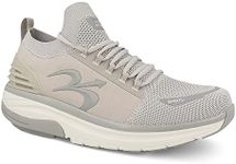 GDEFY Men's MATeeM Cross-Trainer 12 M US - Hybrid VersoShock Performance Proven Pain Relief Shoes with Support Grey