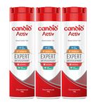 Candid Activ Sweat Control Talc - Pack of 100 G powder, 3 Piece, White