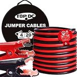 TOPDC 4 Gauge 20 Feet Jumper Cables