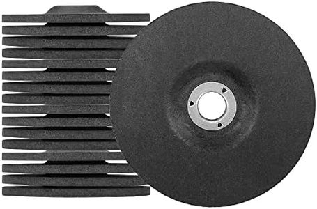 SI FANG 3inch Grinding Wheel, Depressed Center Aggressive Grinding Rust Removal for Metal, Abrasive Wheels Discs for 3/8in Arbor Mini Angle Grinder Cordless Die Grinder, Durable & Sharp (10 Pack)