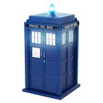 Doctor Who Tardis Wireless Bluetooth Speaker Plays Music, Lights Up, Accurate Sounds Effects |Gifts for Men or Women - Best Gifts Birthday Collectibles for Doctor Who