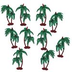 Hobby Tek Artificial Mini Tree for 3-D Models, Project Making, Hobby Crafts, Bird Houses, Toys; Qty: 10pcs; Size 3 Inches