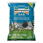 Milorganite All-Purpose Eco-Friendly Slow-Release Salt-Free Nitrogen 6-4-0 Fertilizer Plant Food, Covers 2,500 Sq. Ft, for Flowers, Gardens, and Lawns, 32 Pound Bag