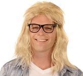 Kangaroo Blonde Mullet Wig with Sun