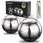 Reusable Metal Ice Cubes for Drinks - Stainless Steel Ice Round Balls, for Birthday Gifts for Men, Gift for Boyfriend and Mens Gifts