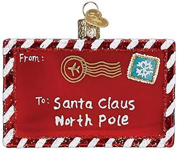 Carta de Navidad del Viejo Mundo dirigida a Santa en el Polo Norte