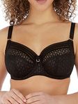 Freya Viva AA5641 W Underwired Side Support Bra Lace Noir LNR 38JJ CS