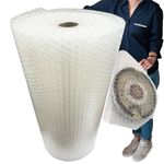 1 Meter Wide LARGE Bubble Wrap 1000mm x 25m Strong Air Packing Bubbles Wrapping & Moving