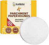 katbite 200pcs Parchment Rounds 4 i