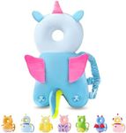 Toddler Baby Head Protection Cushion Backpack Wear,Blue Angel
