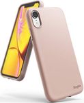 Ringke Air-S for iPhone XR Case Back Cover, Lightweight Flexible Soft Feeling Coating Trendy Color TPU Scratch Resistant Phone Cover for iPhone XR Back Cover Case - Pink Sand