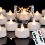 merrynights Remote Candles, 12PCS F