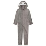 CityComfort Onesies for Girls and Boys, Fleece Animal Onesie Kids (Grey Sloth, 7-8 Years)