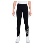 Nike DD6278 G NSW FAVORITES LGGNG GX Leggings girls black/white M