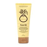 Sun Bum Original SPF 50 Sunscreen Face Lotion - Broad Spectrum Moisturizing UVA/UVB Protection with Vitamin E - Vegan & Hawaii Act 104 Compliant - 88ml