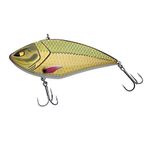 Berkley Zilla Lipless, Fishing Hook, Hard Lure, Fast Sinking Jerkbait / Crankbait with with extreme Loud Rattle, Fusion 19 Treble Hooks - Lead Free PredatorFishing, Pike, Unisex, Perch, 46g | 11cm