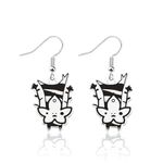 TGBJE Gamer Fans Gift Cosplay Game Legend Themed Gift Cosplay Jewelry Anime Dangle Drop Earrings For Women Girl (C-Cosplay Earring 8)