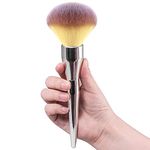 Sloane Large Powder Foundation Brush for Pressd Powder Premium Fluffy Synthetic Kabuki Makeup Brush Perfect For Blending Buffing with Loose Powder Liquid Foundation Full Coverage