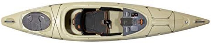 Wilderness Systems Pungo 125 | Sit Inside Recreational Kayak | Features Phase 3 Air Pro Comfort Seating | 12' 6" | Fossil Tan