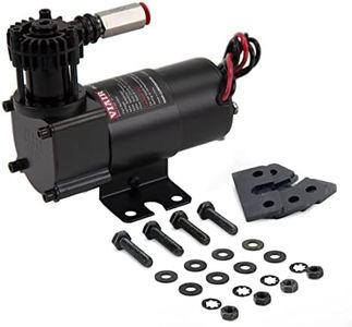 Viair 00094: 95C Stealth Black Compressor Kit W/Omega Style Mounting Bracket (12V, 9% Duty, Sealed)
