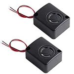 Wishiot 12V DC Black Mini Piezo Ala