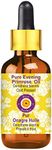 Deve Herbes Pure Evening Primrose Oil (Oenothera biennis) with Glass Dropper Natural Therapeutic Grade Cold Pressed 15ml (0.50 oz)