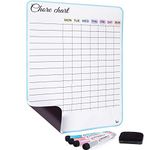 12x9 inch Chore Chart - Chore Board - Chore Chart for Adults - Magnetic Chores Chart - Chore List