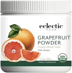 ECLECTIC INSTITUTE Raw Fresh Freeze-Dried Grapefruit Powder | 3.2 oz (90 g)