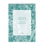 Collins Tara 2023 Family Wall Calendar A3 (420x297mm) Wiro Bound with 5 person columns