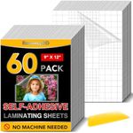 60 Pack Self Adhesive Laminating Sh