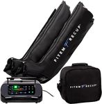 Fitem 4 Chamber Pressotherapy Boots - 6 Modes - Deep Massage of Legs, Feet - Heavy Legs - Lymphatic Drainage - Sports Recovery - Cellulite - Silhouette