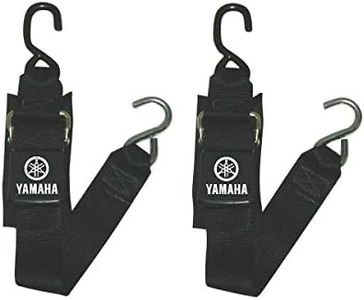 Yamaha Boat Watercraft PWC 2' x 2" Tie Down Strap Set Pair Black SBT-TRNSM-TD-08