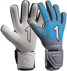 Rinat Kaizen Turf Training Junior Goalkeeper Gloves Grey Size 6