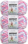 Bernat Baby Blanket Pink/Blue Ombre