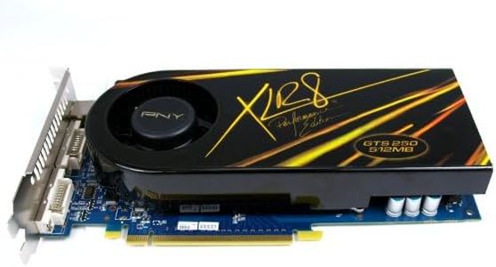 PNY VCGGTS2505XPB XLR8 GTS 250 512MB PCIe 2.0 Graphic Card