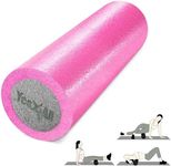 Yes4All Two-Layer Foam Rollers PE for Many Exercises, Improved Workout Efficiency - 18 inches