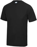 Just Cool Mens Performance Plain T-