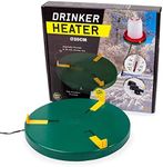 My Favorite Chicken Chicken Water Heater and Deicer - Electric Poultry Waterer for Winter - Portable Design, Freeze Proof Chicken Supplies for Outdoor Use - Water Heater and Warmer for Outside