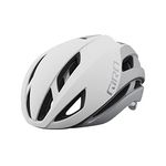 Giro Eclipse Spherical Adult Road Cycling Helmet - Matte White/Silver (2022), Medium (55–59 cm)