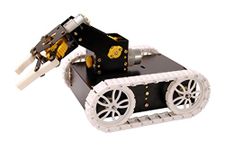 Robosoft Systems Mobile Robotic Arm DIY Kit - Kids, Black