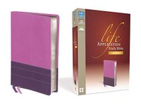 Life Application Study Bible: New International Version, Dark Orchid / Plum, Italian Duo-Tone