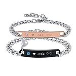 VNOX Matching Couple Bracelets - Pe