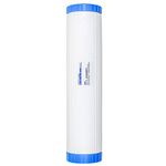 Water Softening Filter Cartridge | 20" Big Blue Universal Size | Ion Exchange Filter Softens Water | Great for Washing Machines and Appliances (20" Big Blue | 1 Pack)