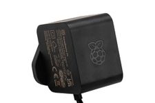 Raspberry Pi 27W USB-C Power Supply - Black