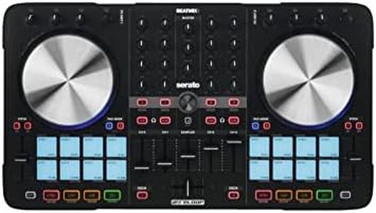 Reloop Beatmix 4, 4-Deck Serato Performance Pad DJ Controller
