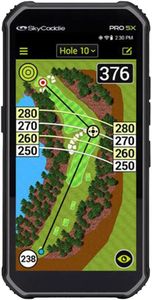 SkyGolf SkyCaddie Pro 5X GPS Rangefinder – Black