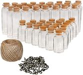 Kurtzy 50 Pack Mini Glass Bottles W