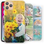 Personalised Phone Case For Apple IPhone 15, 14, Pro, Max, Mini, Plus 13, 12, 11, X, XS, XR, SE, 8, 7, 6, Custom Photo Hard Cover, Personalize with Image, One Image Layout